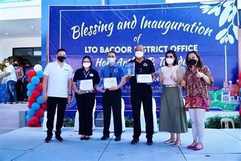 LTO District Office in Bacoor, Cavite now open .